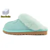 2023 Designer Fur Mulheres Sandália Chinelos Sliders Sandálias Fofa Fuzzy Pantoufle Mulher Soft Slides Slipper Trainers Mules Plataforma Scuffs Botas de Inverno 35-45