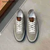 Berluti Sneakers Mens Shoes Berlut Bru 2024 New Mens Handsome Low Cut Spliced Sports and Casual High End Fashion Trendy for Men Rj