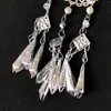 Hair Clips 1pc Miao Ethnic Clip Classic Side Hairpin For Women Silver Color Tassel Barrettes Moon Shaped Headpiece Fringe Jewelry