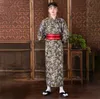 Robe Kimono japonaise pour hommes, pyjama Long, peignoir, ensemble traditionnel de samouraï, vente en gros, nouvelle mode