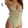 Mulheres Shapers Mulheres Lace Bodysuit Natação Praia Emagrecimento Shaping Shapewear Branco L