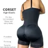 Fajas Colombianas Cintura Alta Trainer Corpo Shapewear Emagrecimento Bainha Mulheres Flat Belly Butt Lifter Shapers Calcinhas Push Up Corset 240117