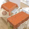 Table Cloth Arrival Custom Stone Waterproof Oxford Fabric Rectangular Tablecloth Home Party 0918