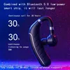 Kulaklıklar 260mAh Pil Uzun Bekleme Kablosuz Bluetooth Kulaklık Kulaklıkları Mikrofonlu HD Müzik Kulaklıkları İPhone Xiaomi için