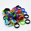 Silicon band engraved beauty ring Non-Slip Non-Skid 22mm silicone band for mechanical mods rda atomizer decorative mech DHL