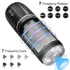 IPX7 Waterproof Sucking Machine Spinning Male Masturbator Automatic Blowjob Masturbation Sex Toys for Men Goods for Adults 240118