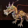 Blokken 50 cm Mechanische Worshipful Dragon Model kit DIY Assembly 3D Puzzels Grote Dragon Modellen Metal Punk (2030 + STUKS) L231223