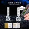 Stud Earrings EMO-220 Lefei Fashion Classic Moissanite Luxury Fine Design For Women S925 Silver Party Charm Jewelry Gifts Accessories