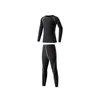 Ensembles de course Chemise d'hiver Sous-vêtement thermique Fille Chaud Automne Fitness Long Johns