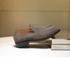 Suede echte jurk Loafers Men Designer Leermode Business Casual Party Wedding Slip-on Formal Office Shoes Flats 897