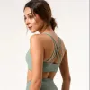 Ropa de Yoga de verano para mujer, sujetador deportivo para Fitness, ropa interior bonita de reunión, sujetador 2023 Align Lu-07 LU 26