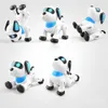 Rc Robot Electronic Dog Machine Bionic Intelligent Robot Dog Stunt Inverted Music Dancing Children Remote Control Toy Dog Pet 240117