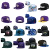 Designer-Hüte Großhandel mit Logo aller Teams Snapbacks Hüte Unisex Baumwolle Stickerei Fußball Baskball Closed Mesh Flex Beanies Fisherman Hat Hip Hop Sport Snapback Cap