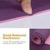 حصيرة اليوغا المبتدئين Non-slip TPE Yoga MAT 1830X580X6MM للطبقة المزدوجة حماية البيئة الجمباز و Pilates تمرين اللياقة البدنية MATL240118