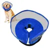 Collari per cani Antilickingfor MagicSticker Cono gonfiabile Recupero animali domestici Tracolla anti-morso Collare multifunzione staccabile per smettere di leccarsi