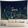 Tapestries Colorful Floral Plants Tapestry Wall Hanging Vintage Herbs Aesthetic Nature Scenery for Livingroom Bedroomvaiduryd