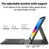 Tablett PC -fodral Väskor Samsung Tablet Cover Tangentbord för Samsung Galaxy Tab A8 10.5 A7 S6 Lite Tablet Cover för Samsung Tab 10.4 S7 Fe S8 Plus Case YQ240118