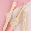 10pcs/lot Bone shaped Ballpoine Pen Pretty Stationeryかわいい卸売面白いおもしろいオリジナルペンボールポイント