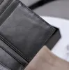 Fashion féminine en cuir en cuir authentique Long pliage de voyage pliant portefeuille multi-cartes à carte à carte de crédit commerciale portable simple clip de luxe de luxe de conception de luxe portefeuille