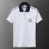 Męska koszula polo wysokiej jakości moda męska T-shirt luksusowy kołnierz polo oddychał Top Summer CCI Business Shirt Designer Polo Shirts Mens Rozmiar M-XXXL