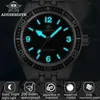 Altri orologi ADDIES DIVE Nuovi uomini 41mm Abito da polso subacqueo Quarzo Zaffiro Acciaio inossidabile 20Bar Impermeabile BGW9 Luminoso Q240118