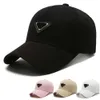 Inverterad triangeletikett Baseball Caps Designer Hats mäns och kvinnors trender Vår- och hösthattar Bomullsvisir Hattar gåva