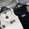 2024 Kvinnors designerbehållare broderade klädbokstäver TEES Bomullsklänning