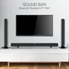 Soundbar Youxiu 50W TV Soundbar Bluetooth -högtalare Löstagbara TV -ljudstänger Hifi 3D Stereo Column Dual Subwoofer Surround For Home Theater