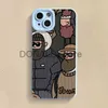 Cell Phone Cases New fun Cartoon Patterned Case Works On The iPhone 11 12 13 14 Pro Max XR XS X 7 8 Plus SE2020 Mini Shockproof Soft Rear Cover J240118