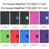 Étuis pour tablette Sacs pour Huawei MatePad T10 T10s 2020 AGS3-L09 AGS3-W09 AGR-W09 étui EVA enfants sûr antichoc bandoulière support tablette couverture YQ240118