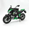 Elektrische/RC auto 1/12 Kawasaki Ninja Z800 Legering Racing Cross-country motorfietsmodel Simulatie Metaalspeelgoed Straatmotormodel KindercadeauL231223