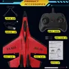 RC Foam Aircraft SU-35 Plan 2.4G Radio Control Glider Remote Control Fighter Plan Glider Airplane Foam Boys Toys for Children 240117