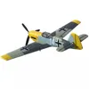 VolantexRC Ferngesteuertes Flugzeug BF109 2,4 GHz 4CH 400 mm Spannweite One Key U-Turn Kunstflug RC Flugzeug Warbird Geschenkspielzeug 761-11 240117