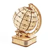 3D -pussel 3D Globe Trä pussel leksaker kit geografi montering byggsten för barn diy konstruktionsmekanism jordmodeller till buildl231223