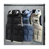 Gilets pour hommes Gilet de créateur Vestes d'hiver Mode Veste de poche pour hommes et femmes Sweat-shirt de haute qualité Manteau à glissière sans manches Matériau manteau ample Manteau tendance de la mode