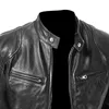 Erkek ceketler marka erkek ceket 2023 yeni bahar sonbahar yumuşak deri ceketler için adam giyim uzun kollu ceket moda kore tarzı ince giysiler