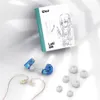 Auricolari CVJ Luki in Ear Auricolari 10mm Doppia unità Vibrante Cuffie da gioco Hifi Microfono Musica Cuffie cablate