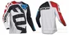 T-shirts Nieuw Foxx Foxx Snelheid Aflopend Fietspak Top Lange mouwen Racepak Mountainbike Off Road Shirt