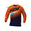 T-shirts Nouveau best-seller Foxx Combinaison de réduction de vitesse à manches longues pour le cyclisme sur route en montagne Moto tout-terrain Vêtements de sport respirants