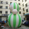 wholesale 16.4ft high Customized Christmas Decorative Inflatable Candy Snowman 5m Height Cute Advertising Snowman Model For Outdoor Xmas Events