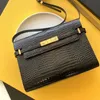 10A manhattan Luxury Evening work Designer bags Womens mens Genuine Leather Messenge Clutch Bags Cross Body Totes handbag Crocodile envelope fashion Shoulder Bags