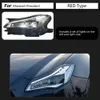 Vordere Lampe DRL Tagfahrlicht Streamer Blinker Anzeige Für Maserati Quattroporte LED Scheinwerfer Montage 13-17 Auto teile