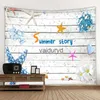 Tapestries Vintage wood board art tapestry wall hanging aesthetics room decoration bohemian hippie home 8 sizesvaiduryd