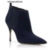 JC Jimmynessity Choo Luxury Black Winter Agate Boot Calf Кожаные ботинки Женщины на высоких каблуках.