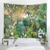 Tapisseries Tropical Jungle Animal Murd suspendu Tapestry Aesthiltic Home Decor Towel Taga Yoga Mat couverture Nappeur H240514