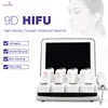 전문 HIFU 페이셜 리프팅 머신 셀룰 라이트 제거 피부 강화 9D HIFU 뷰티 살롱 장비 초점 초음파