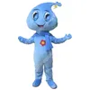 Performance Beautiful Water Drop Mascot Costume Halloween Fancy Party Dress Cartoon Character Outfit Suit Carnival Adults Size Birthday Outdoor Outfit
