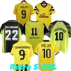 Retro Dortmund 01 02 Futbol Formaları 00 02 Klasik Futbol Gömlekleri Lewandowski Rosicky Ewerthon Bobic Koller Metzelder 94 95 96 97 98 98 99 12 13 Reus Moller Gömlek