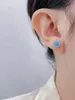 Stud Earrings Amazon Cross-border Minimalist Small Accessories Retro Women's Trendy And Creative Aubao