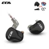 Kopfhörer CCA CA16 in Ohrmonitoren Ohrhörer 7BA+1DD Hybrid -Treiber Kabelverzelter Ohrhörer HiFi Stereo IEM Headset Bass Headse für CCA C16 C12 Kz